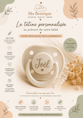 Tetine personnalisée