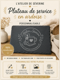 Plateau de service en ardoise