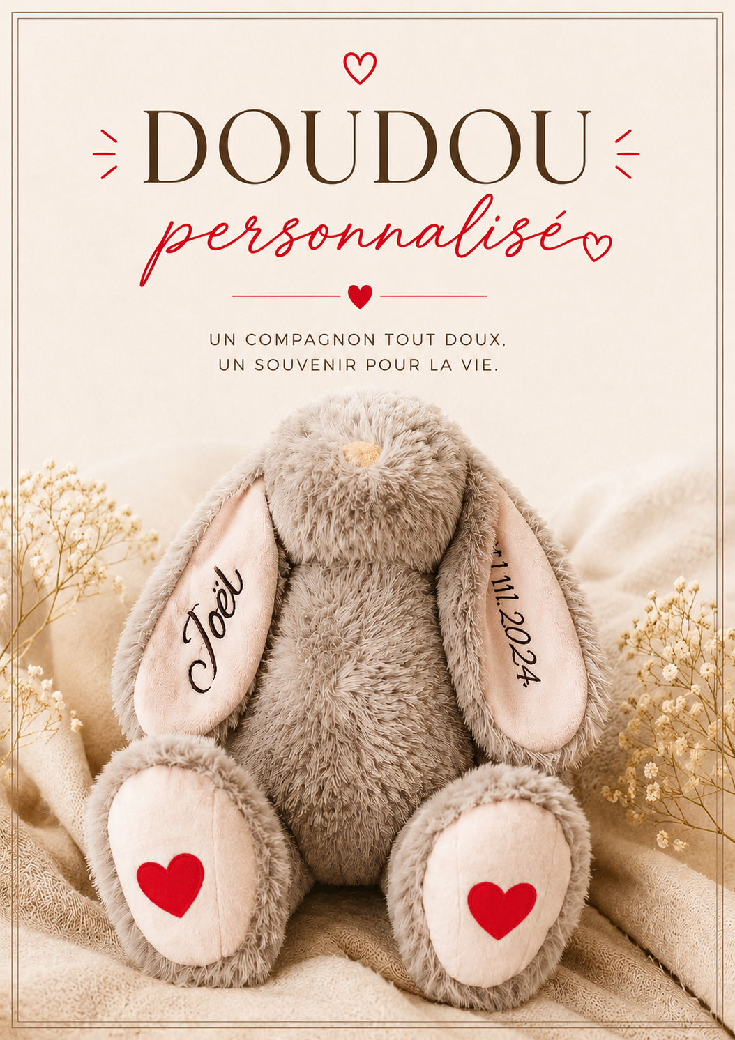 Doudou personnalisé
